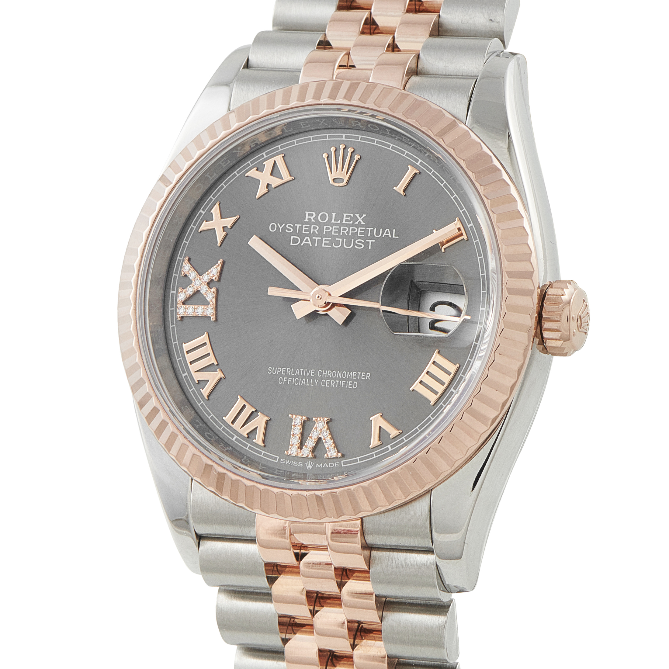 Rolex Datejust 36 Roman Dial Two-Tone Jubilee Watch 126231 - Image 2