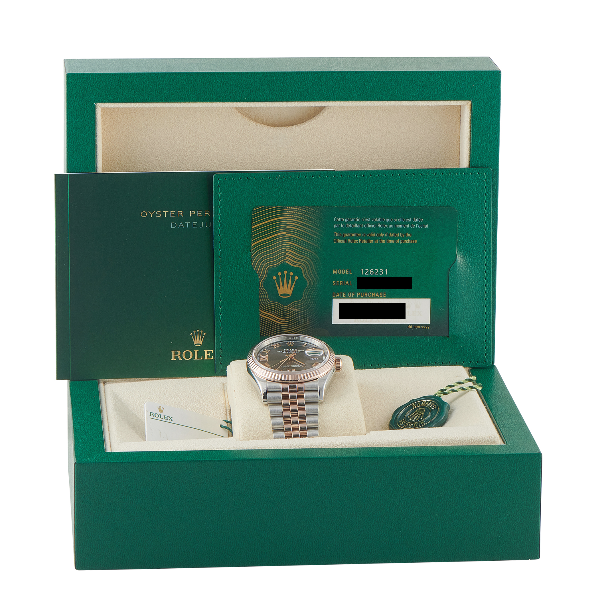 Rolex Datejust 36 Roman Dial Two-Tone Jubilee Watch 126231 - Image 5