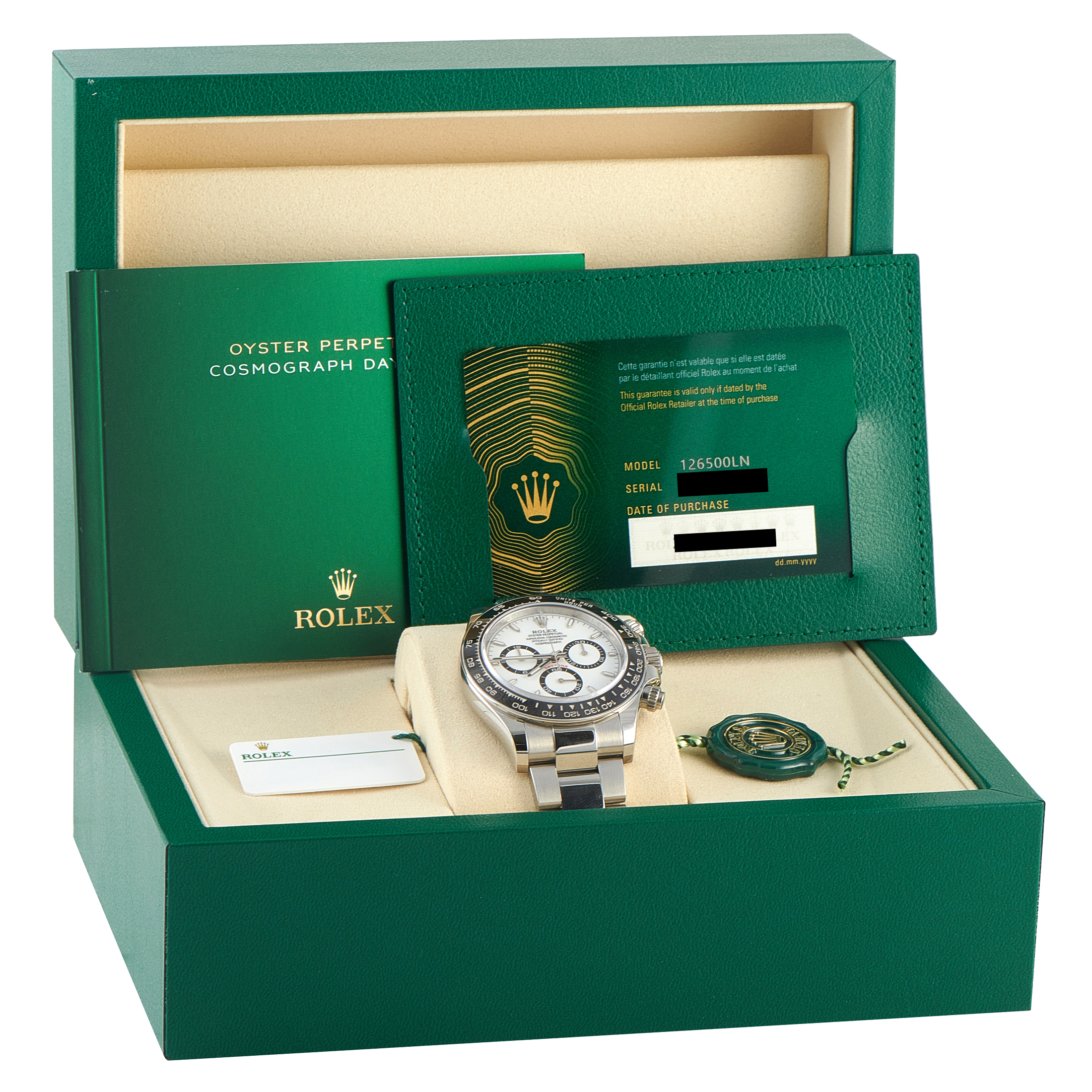 Rolex Daytona White Dial Steel Watch 126500LN-001 - Image 5