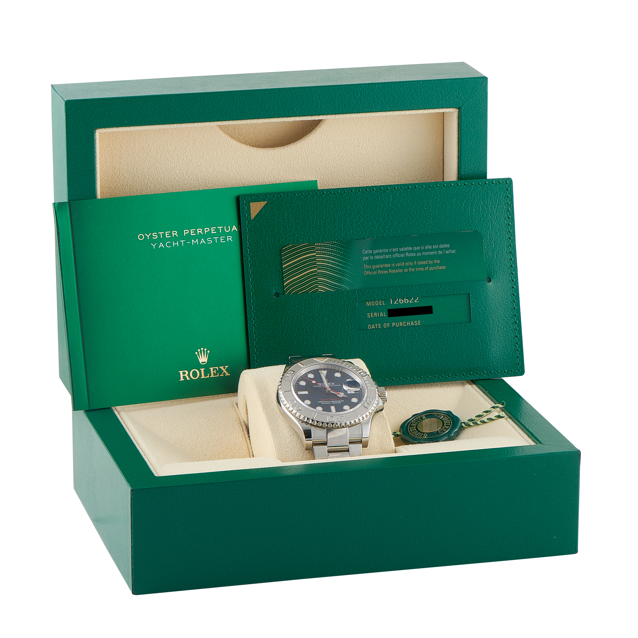 Rolex Yacht-Master 40 Blue Dial Steel Watch 126622 - Image 5