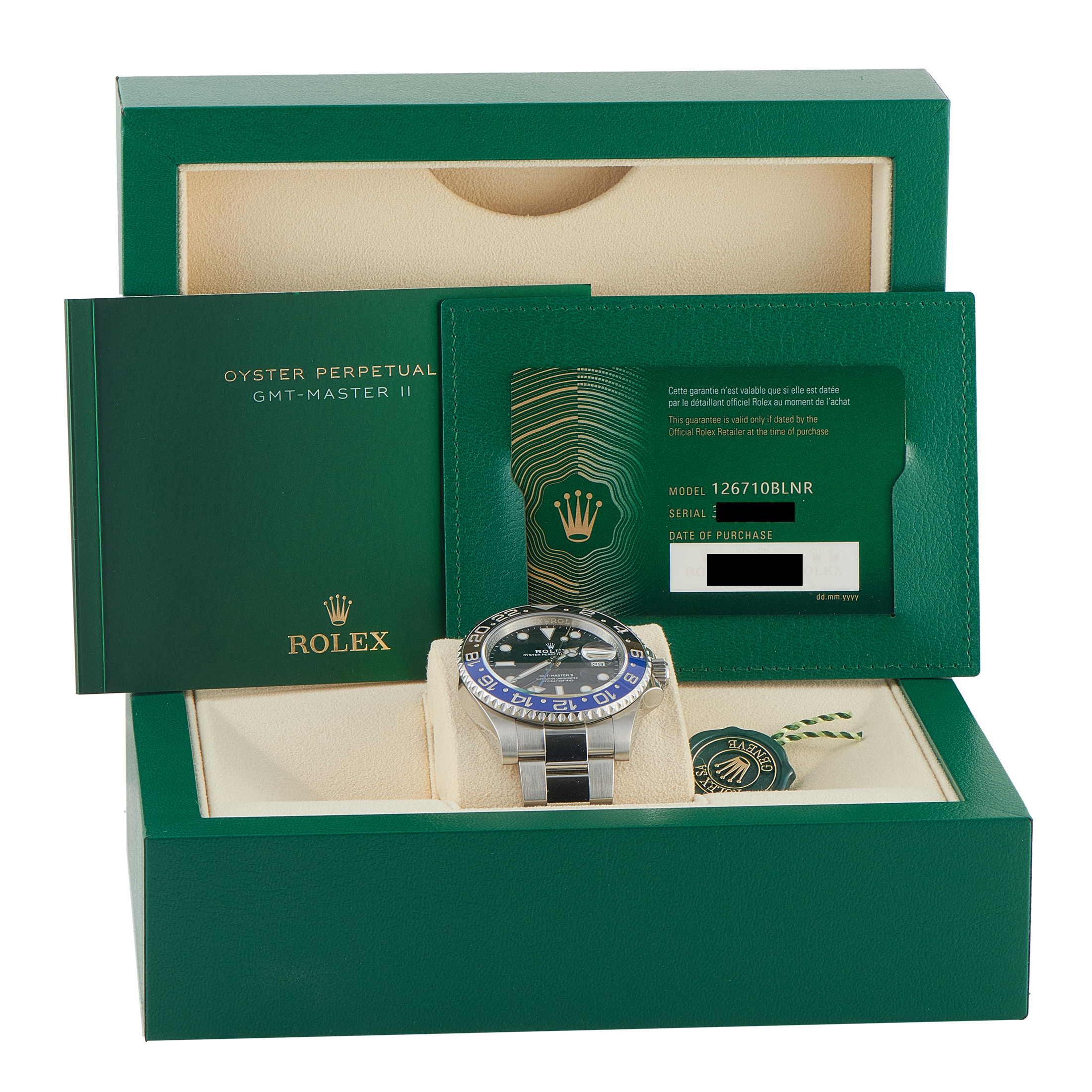 Rolex GMT-Master II Batman Steel Oyster Watch 126710BLNR - Image 5