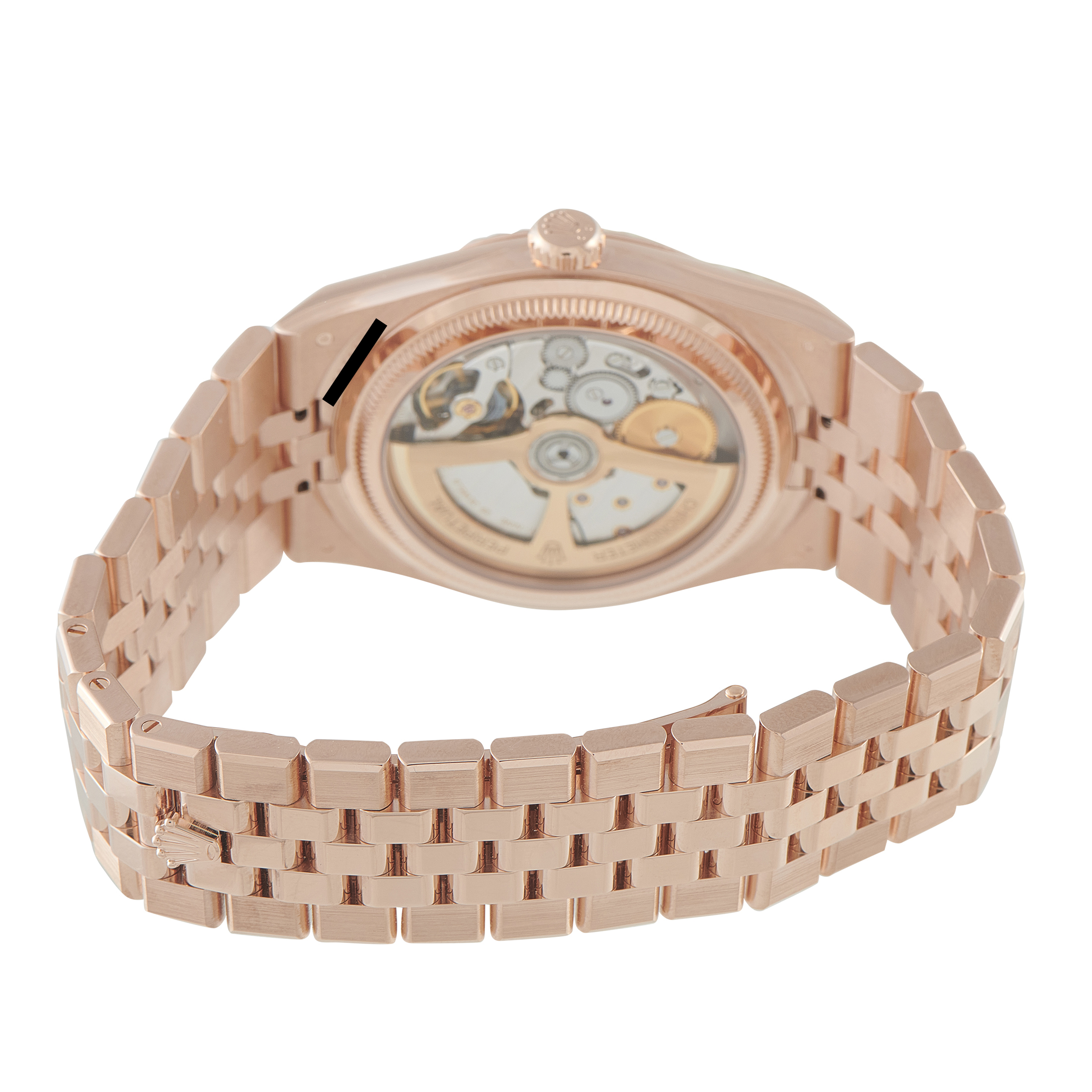 Rolex Land-Dweller 40 Everose Gold Flat Jubilee Watch 127335