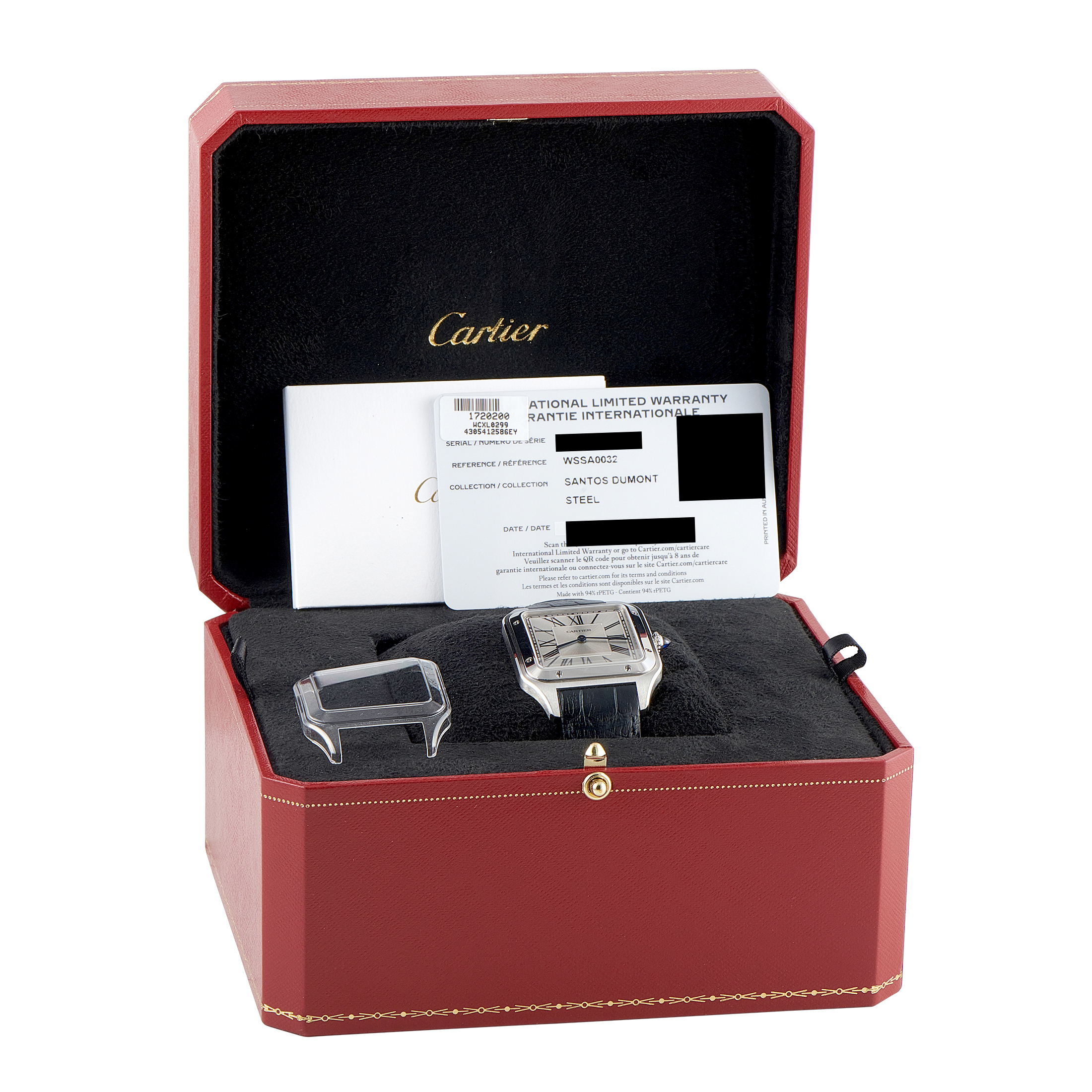 Cartier Santos-Dumont XL Steel Watch wssa0032 - Image 5