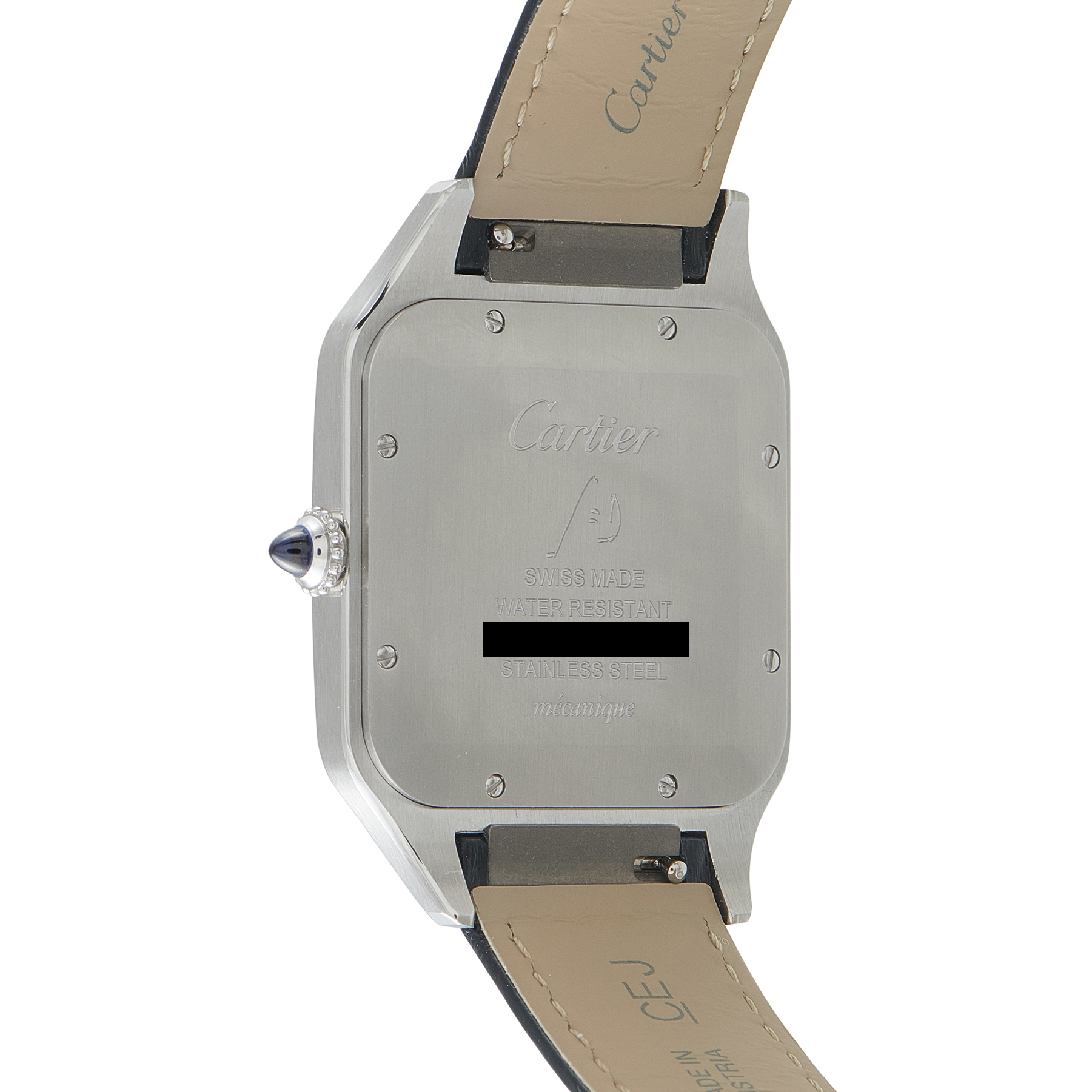 Cartier Santos-Dumont XL Steel Watch wssa0032 - Image 3