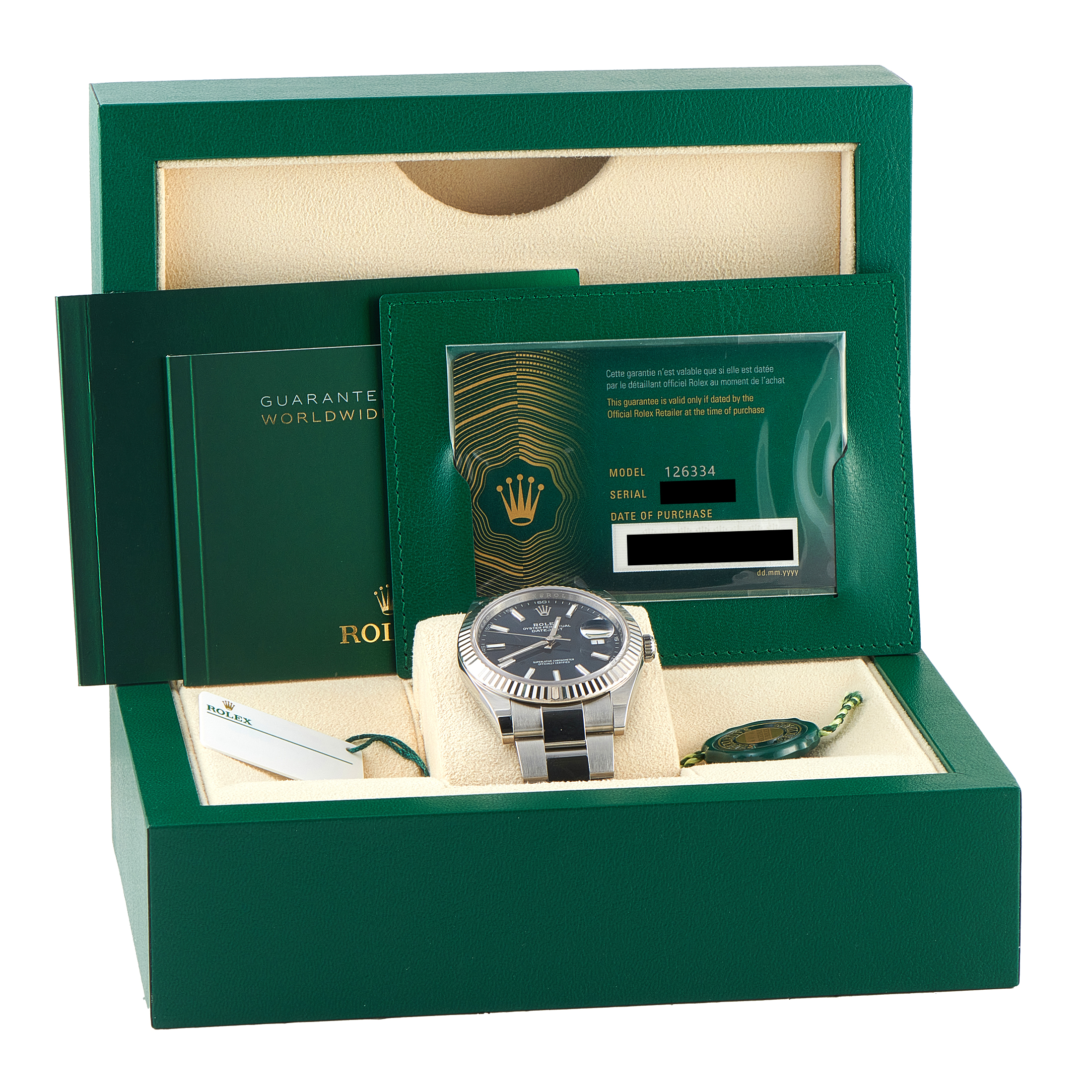 Rolex Datejust 41 Blue Dial Steel Jubilee Watch 126334 - Image 5