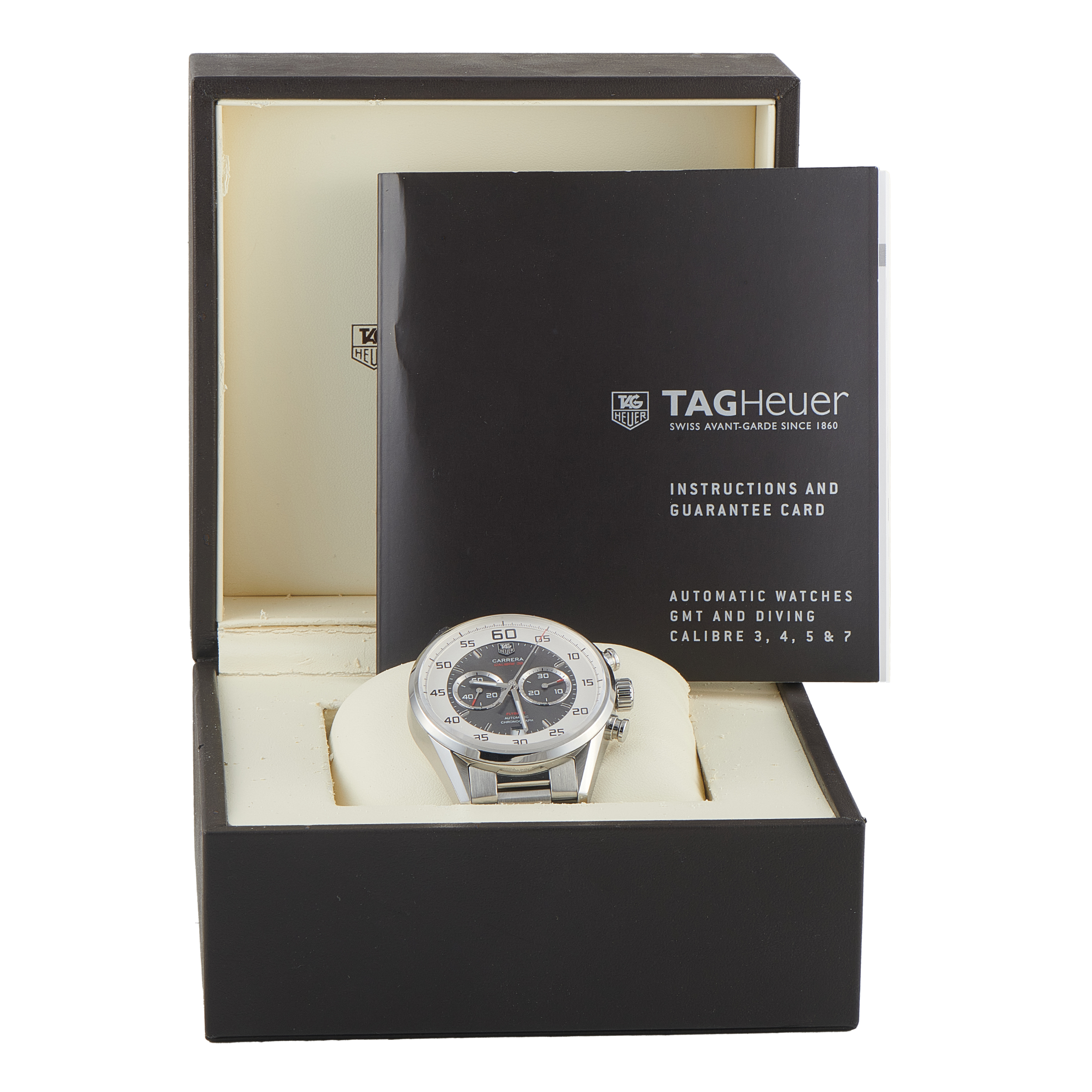 Tag Heuer Carrera Calibre 36 Flyback Chronograph Steel Watch CAR2B11.BA0799 - Image 5