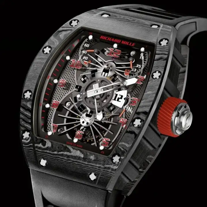Luke's RM 022 Tourbillon Aerodyne Dual Time Black Carbon Limited Edition