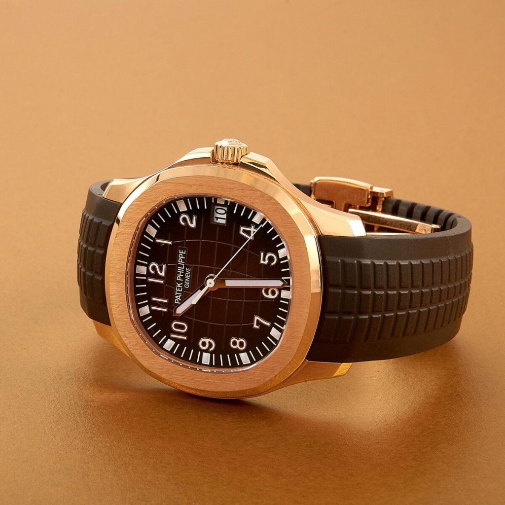 Patek Philippe Aquanaut in rose gold