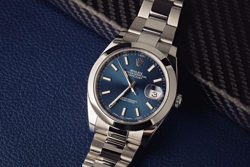 Rolex Datejust II with magnified cyclops date window