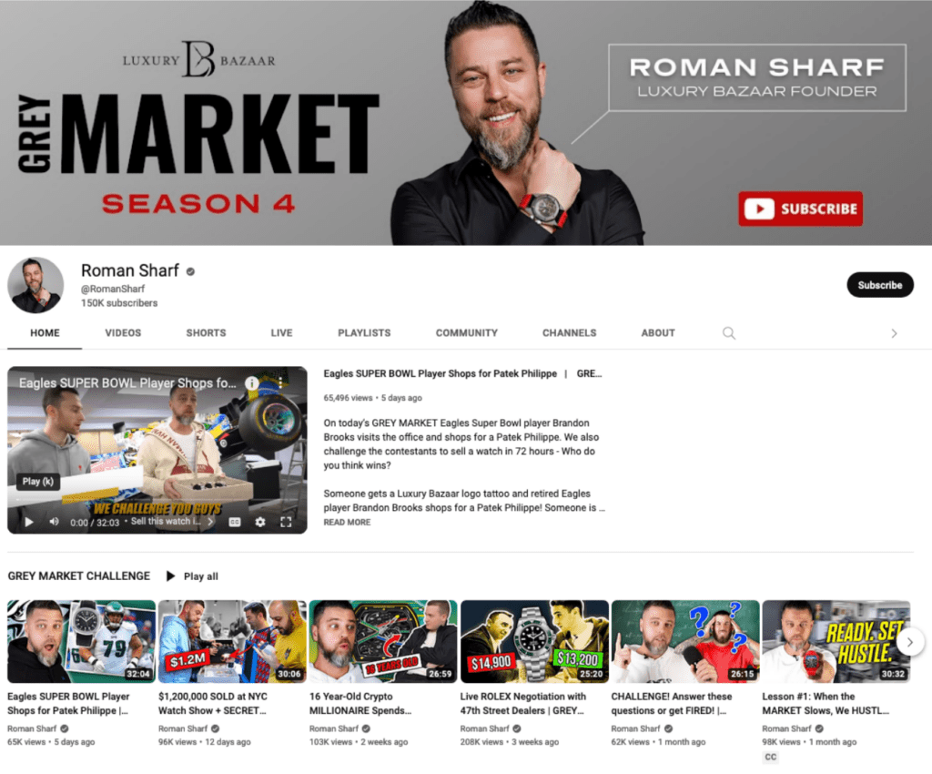 Roman-Sharf-Youtube-Channel