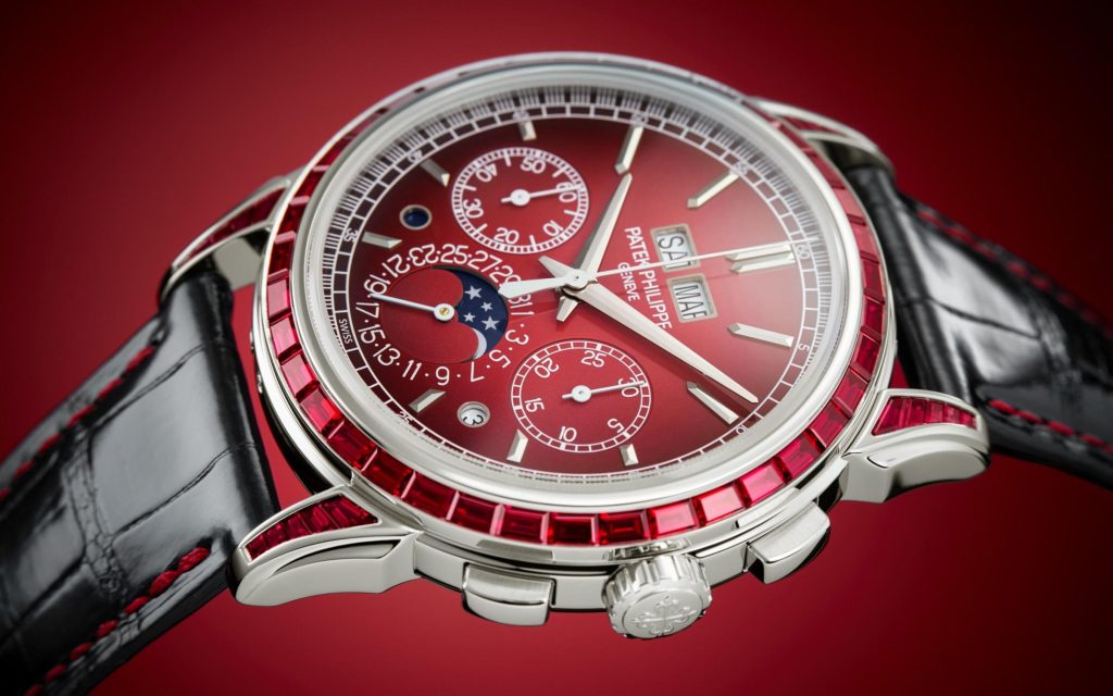 Patek Philippe Perpetual Calendar Chronograph 5271P-Rubies