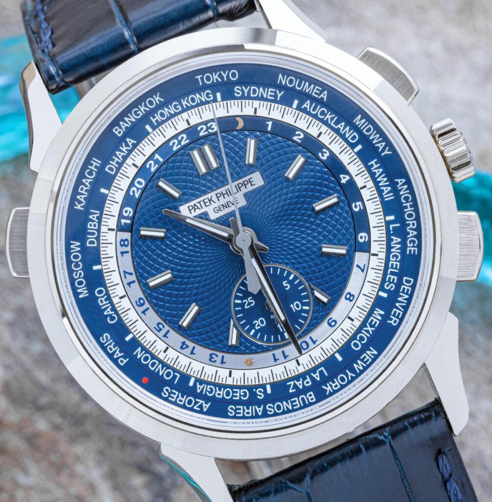Patek Philippe Complications World Time Chronograph Watch 5930G-001
