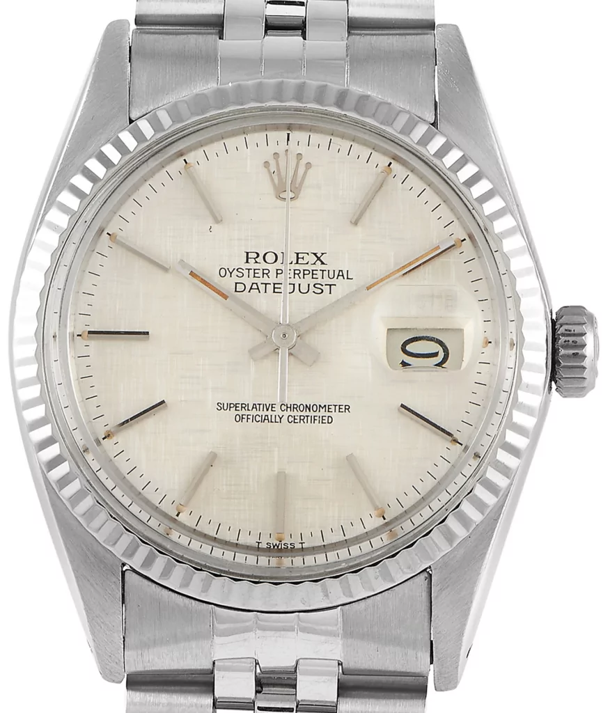 Rolex Datejust 16014 with linen dial