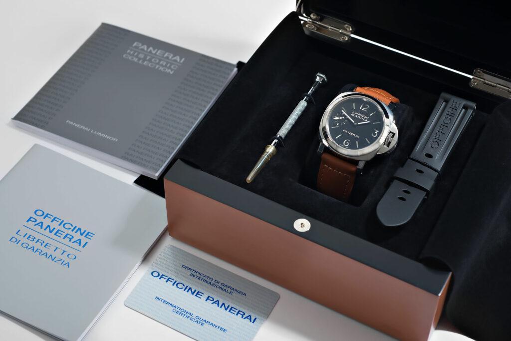 Panerai with Box and Papers