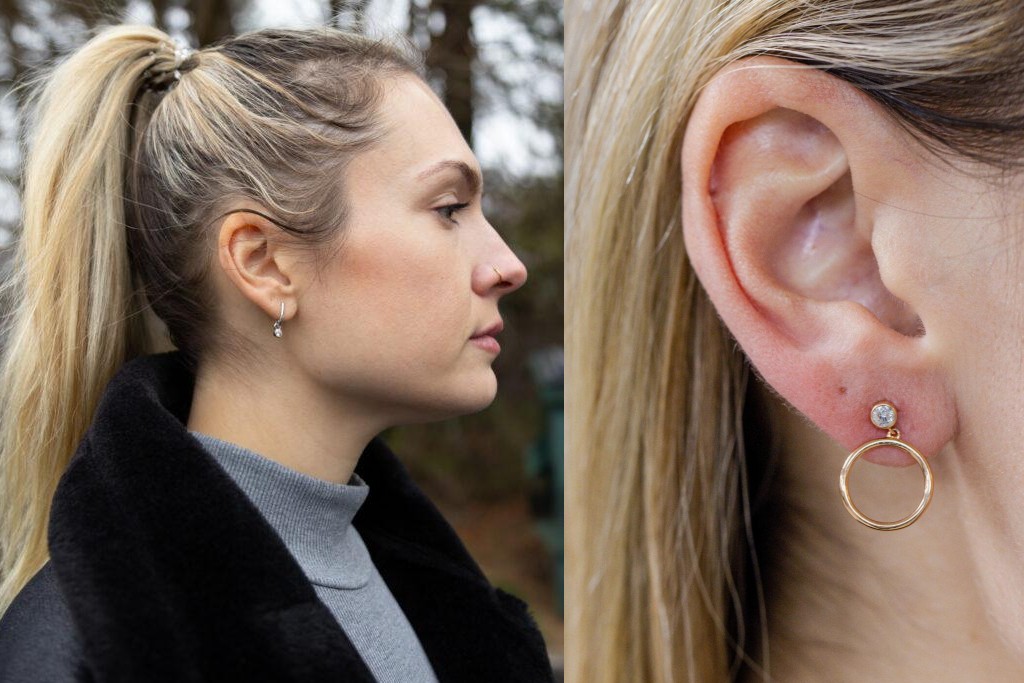 Dangle earrings