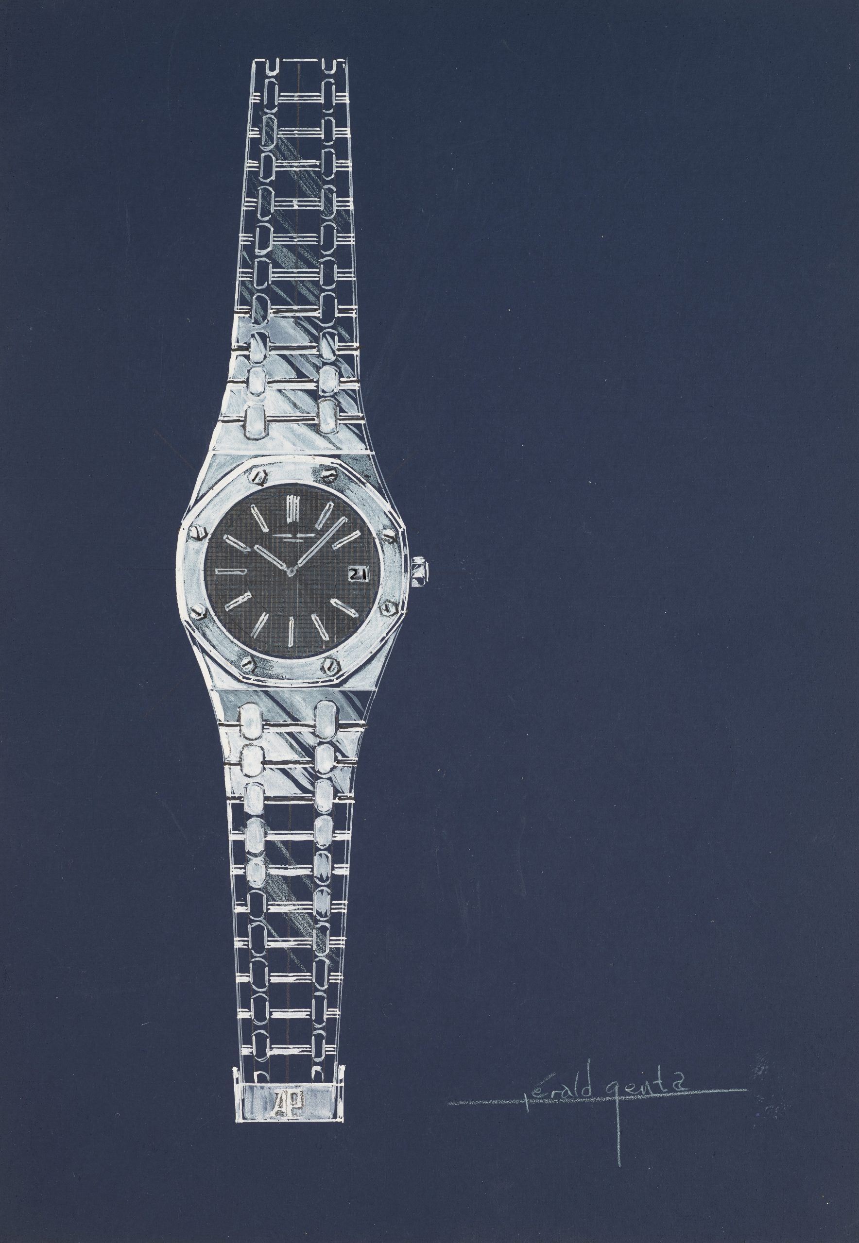 Gerald Gentas Audemars Piguet Royal Oak Original Design