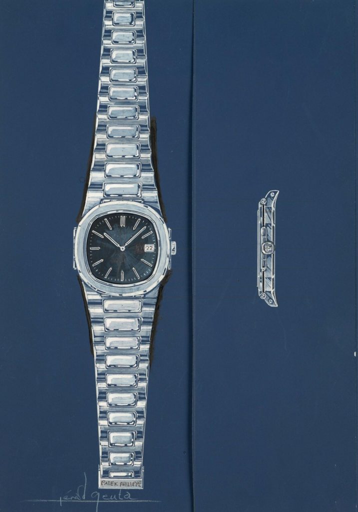 Gerald Gentas Patek Philippe Nautilus Original Design