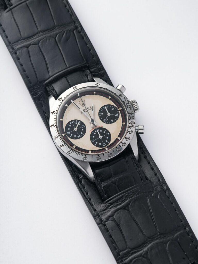 Paul Newman's  famous movie watch the Rolex Daytona Chronograph Ref 6239 