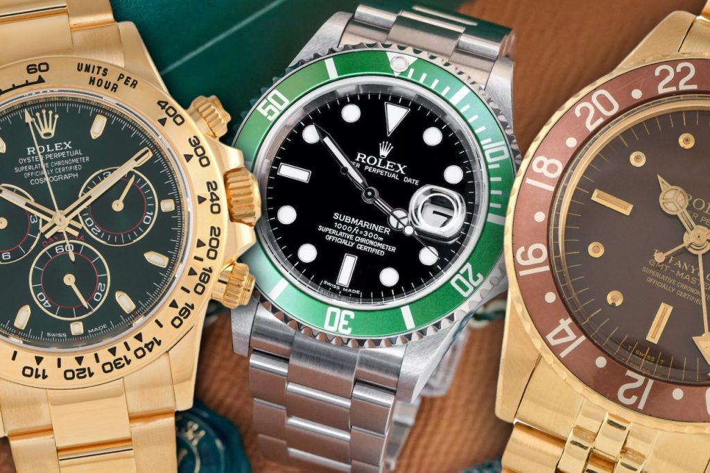 3 nicknamed Rolexes