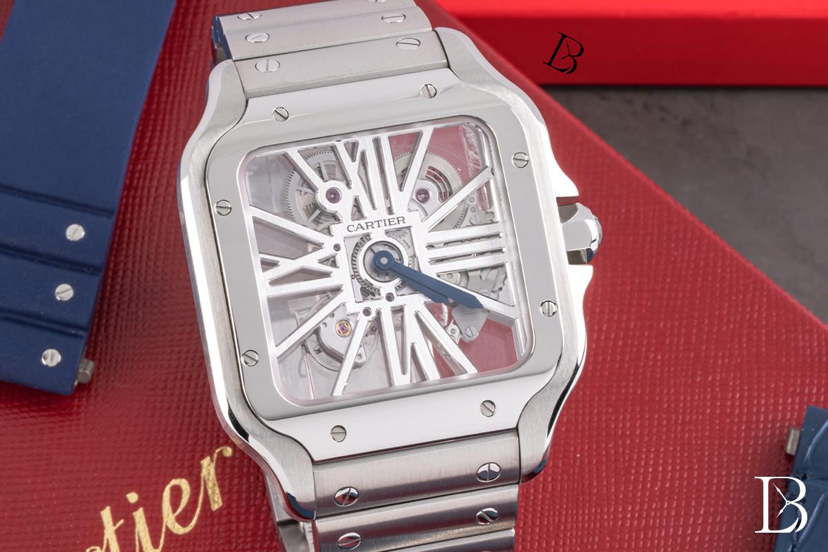 Cartier Santos Skeleton Ref. WHSA0015