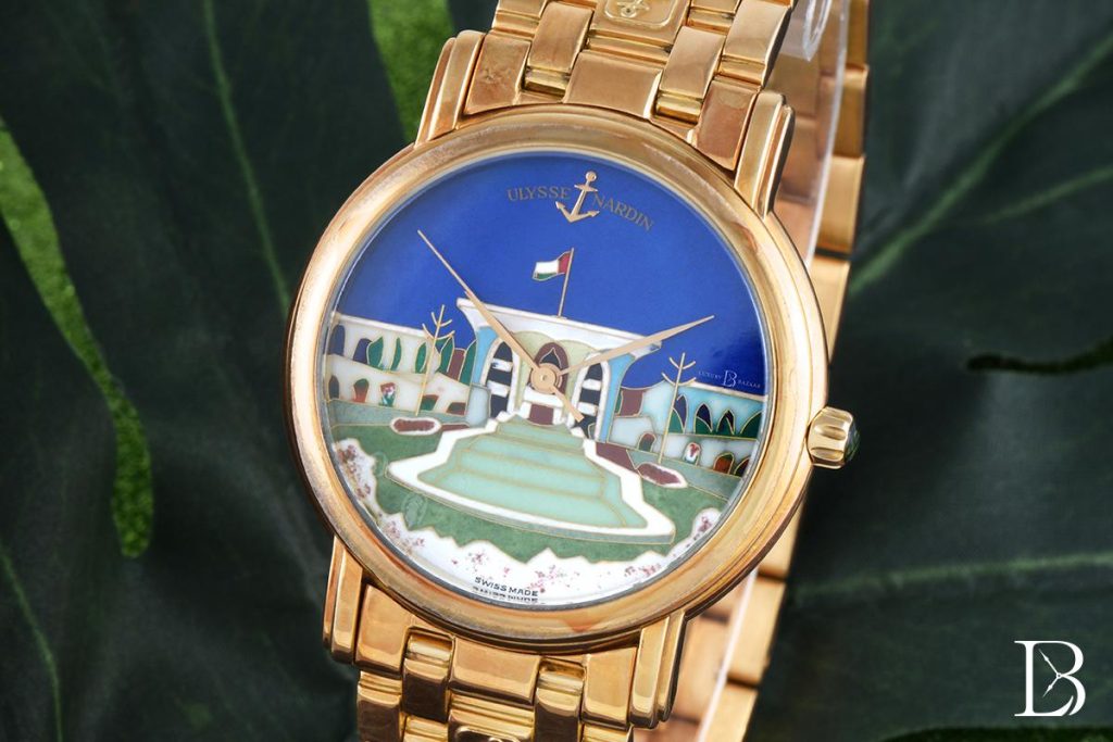 Ulysse Nardin San Marco Palace of Sultan Qaboos Enamel Dial Ref 131-77-9