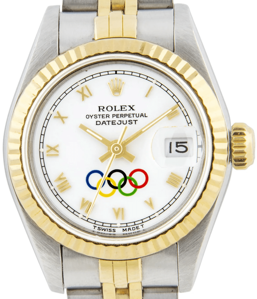 Rolex Ladies' Datejust  ref. 69173 with Olympic logo dial
