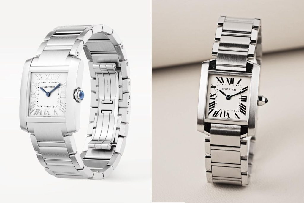 Cartier Tank Francaise Ref WSTA0074 and W51008Q3_