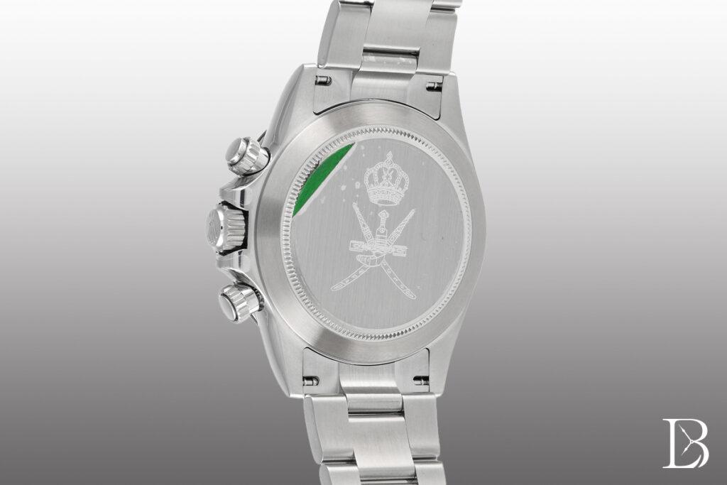 Rolex Daytona Khanjar Watch 116500LN CaseBack