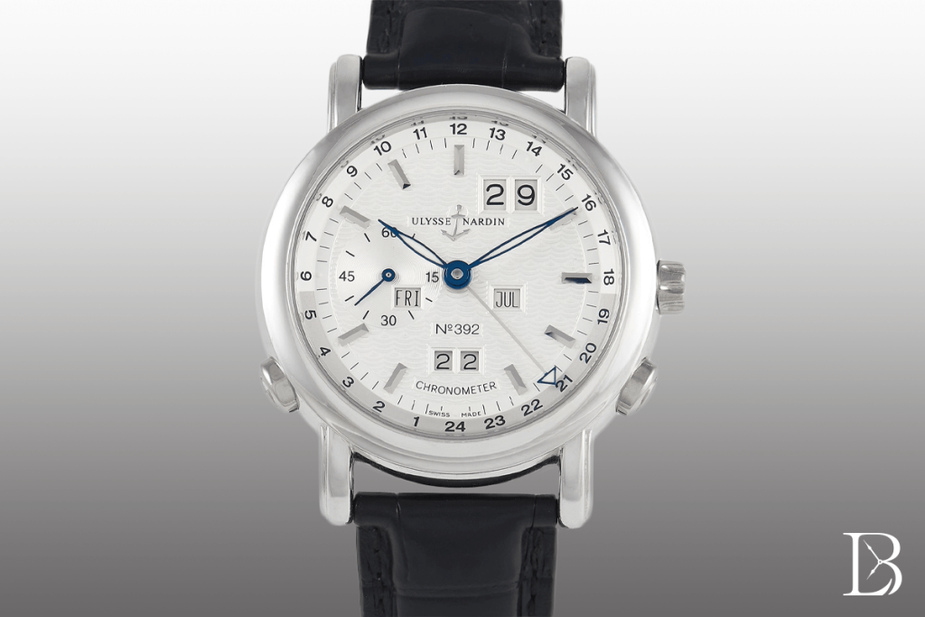 Ulysse Nardin Big Date GMT Perpetual Calendar Watch 329-80