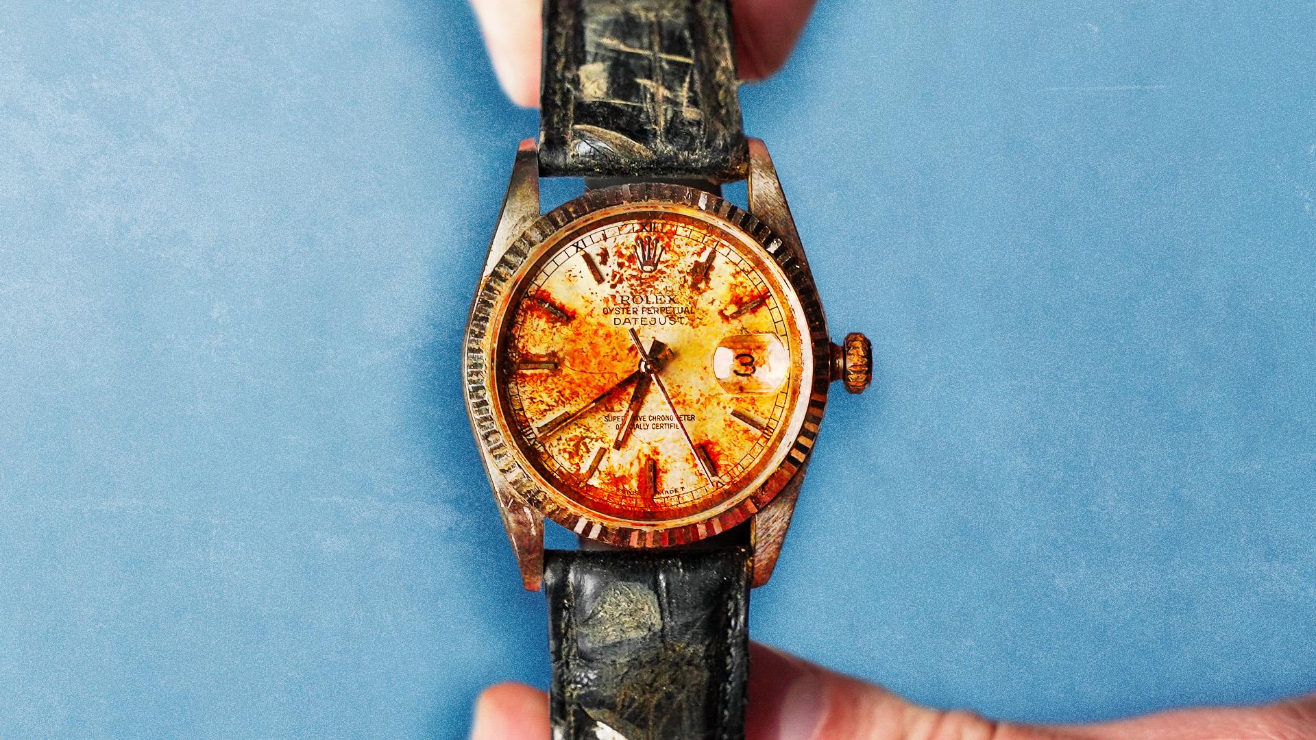 Trash to Treasure Restoring an Old Rusted Rolex Grey Market Magazine