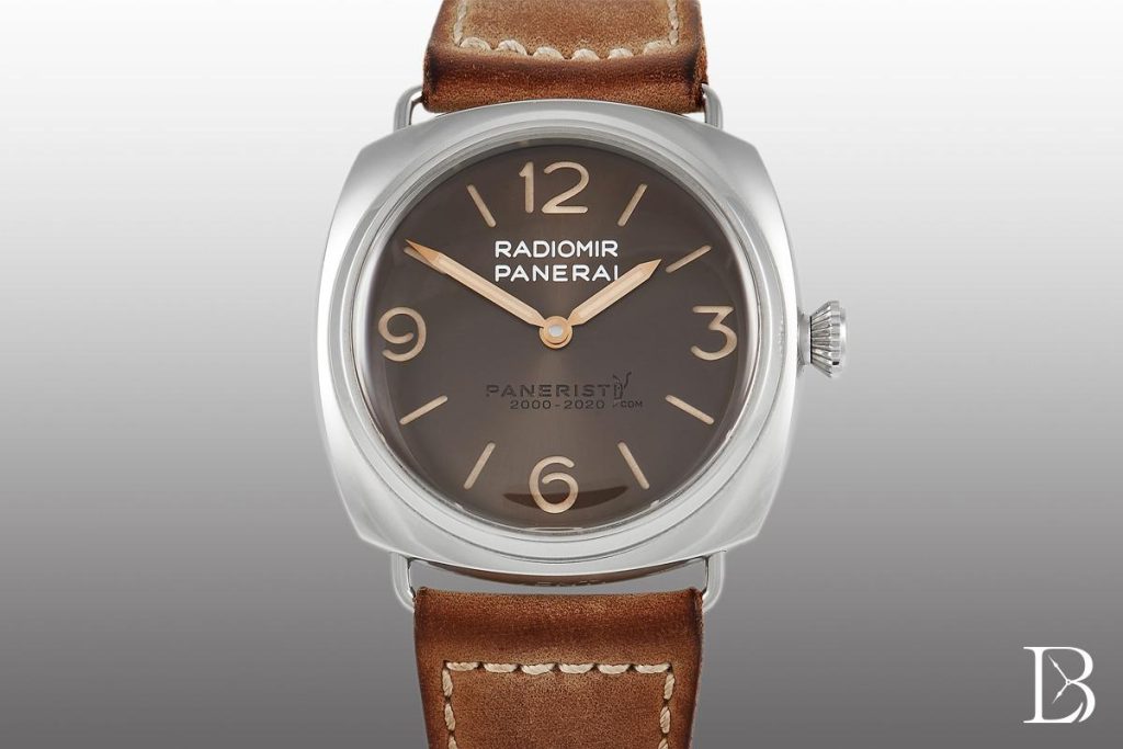 Officine Panerai Radiomir Venti Limited Edition 20th Anniversary Paneristi Watch Ref PAM02020