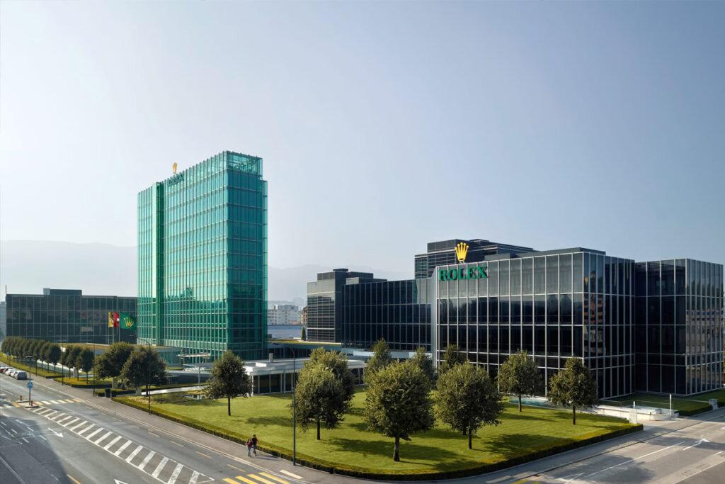 Rolex World Headquarters, Geneva. Image by Rolex