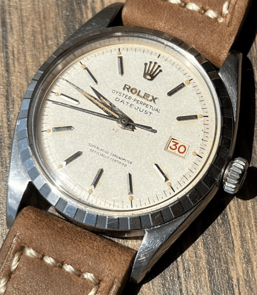 6605 Datejust with checkerboard bezel