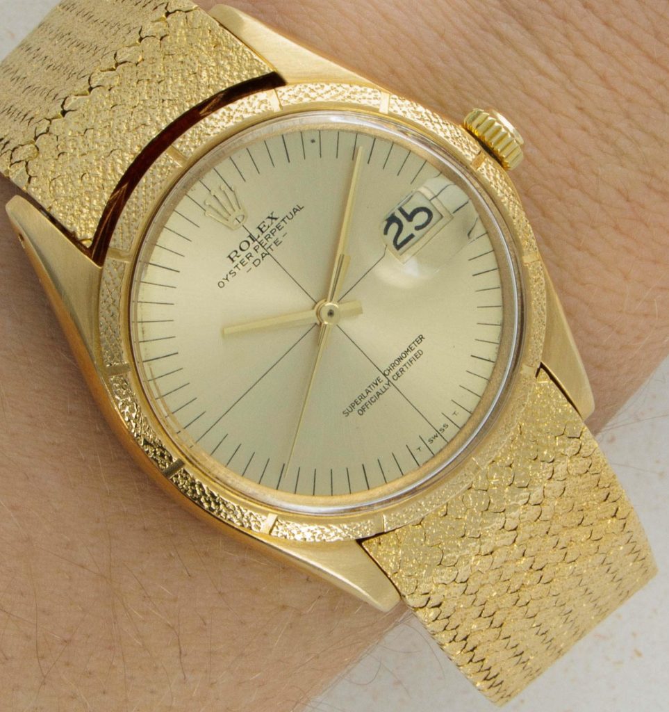 Rolex ref. 1510 with Morellis bezel