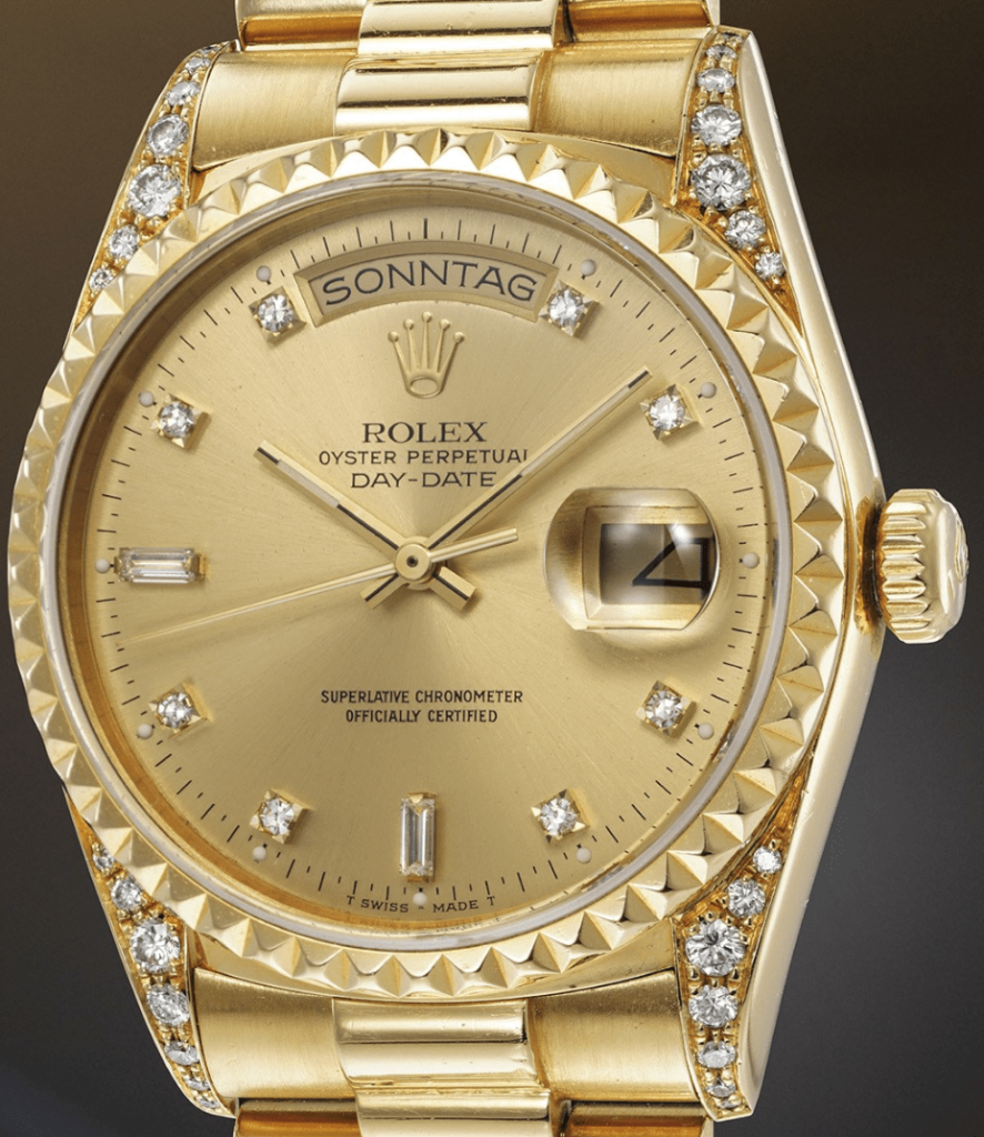 18018 with pyramid bezel