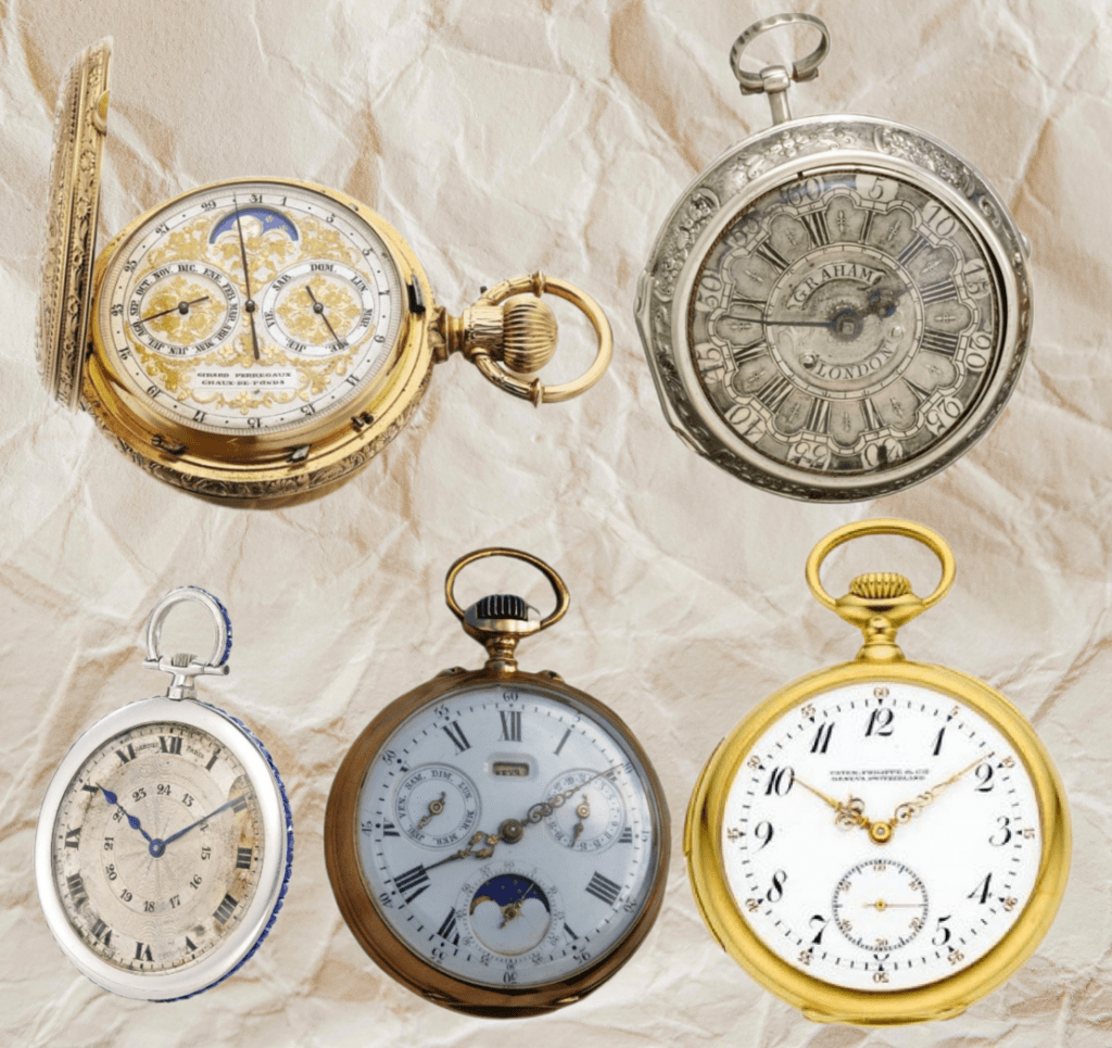 High-end antique pocket watches found on ebay