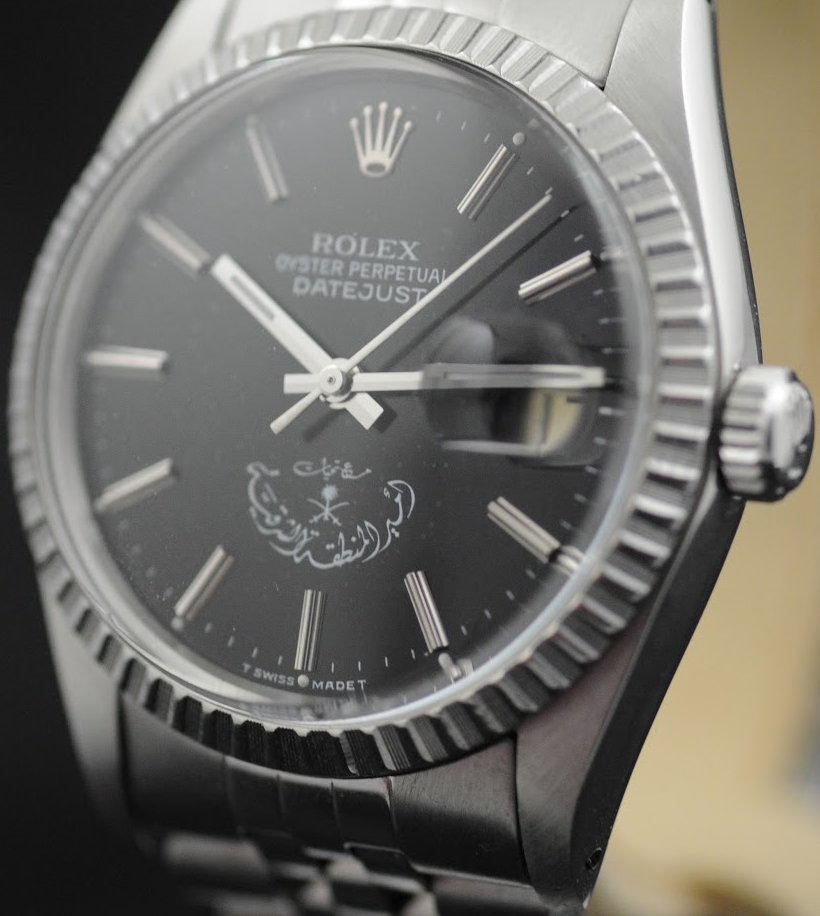 Rolex Datejust ref. 16030 with Abdulmuhsin bin Abdullah Al Jalawi (Governor of Eastern Province) signature dial