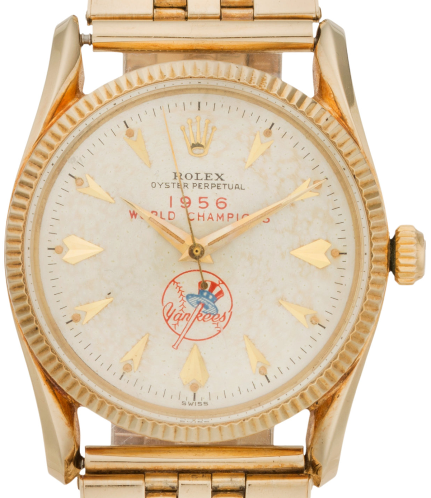 Yogi Berra's Oyster Perpetual with bombe lugs