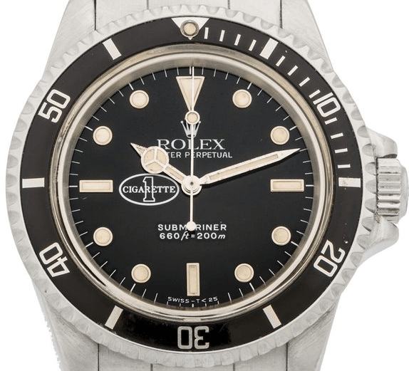 Rolex Submariner with Cigarette 1 logo dial
