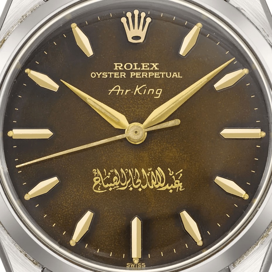 Rolex Air-King with Sheikh Abdullah Al-Jaber Al-Sabah signature dial