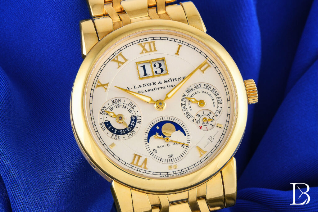 Lange with moonphase complication