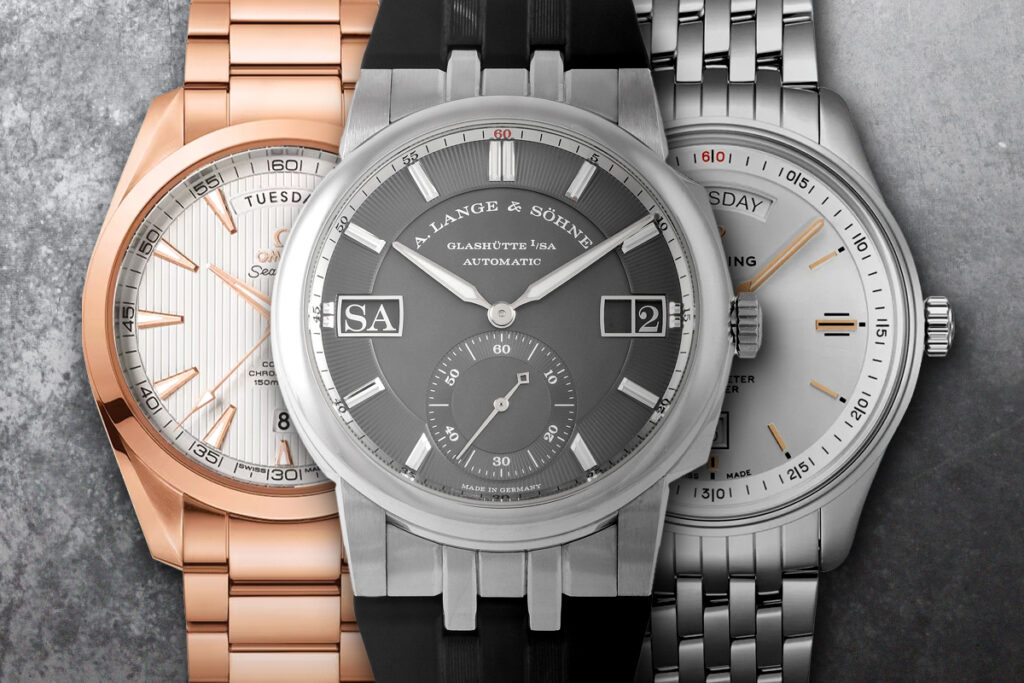 Three of the best day date watches