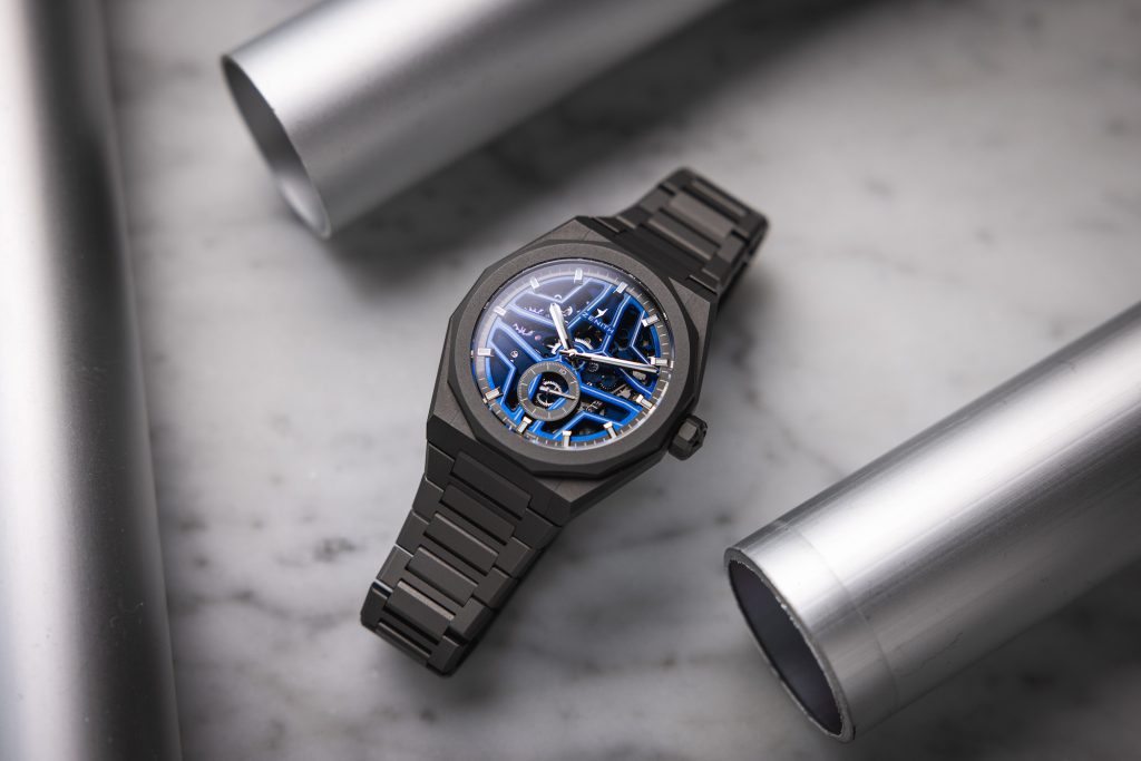 Dubai Watch Week 2023 Zenith DEFY Skyline Skeleton Night Surfer