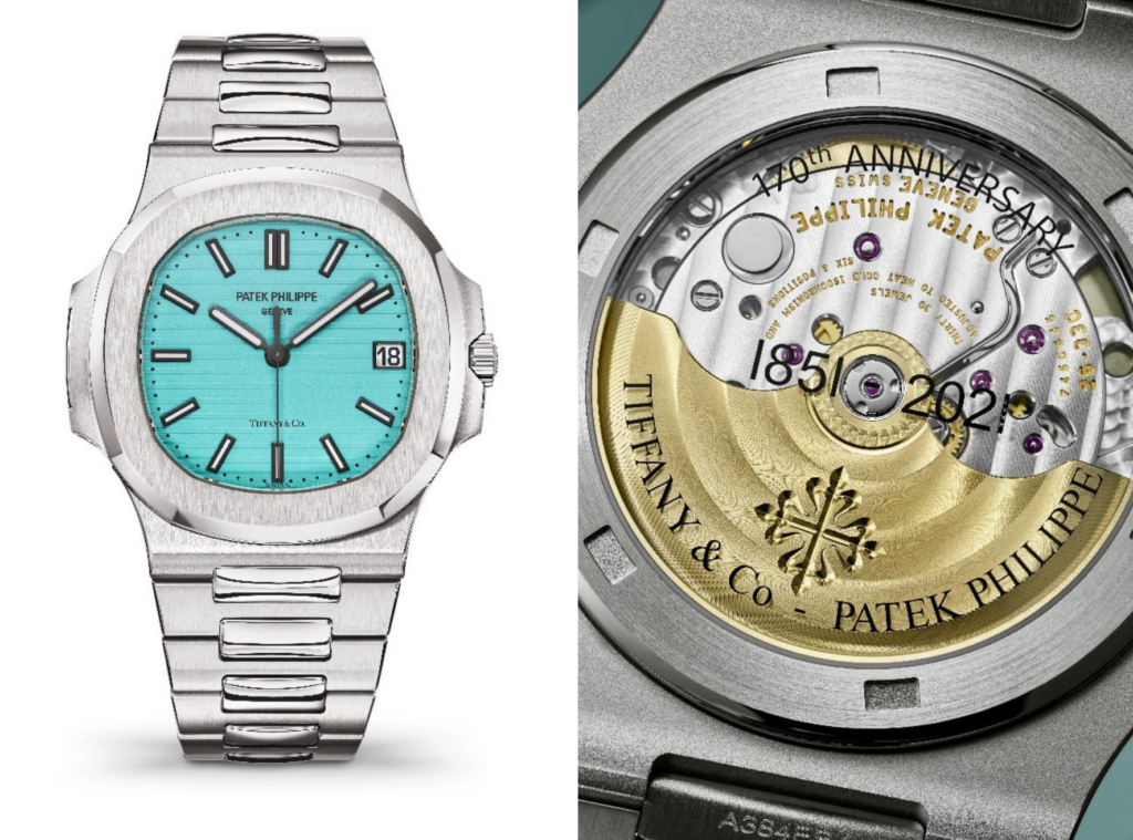 Most Expensive Watch with Auto movement: Turquoise Nautilus