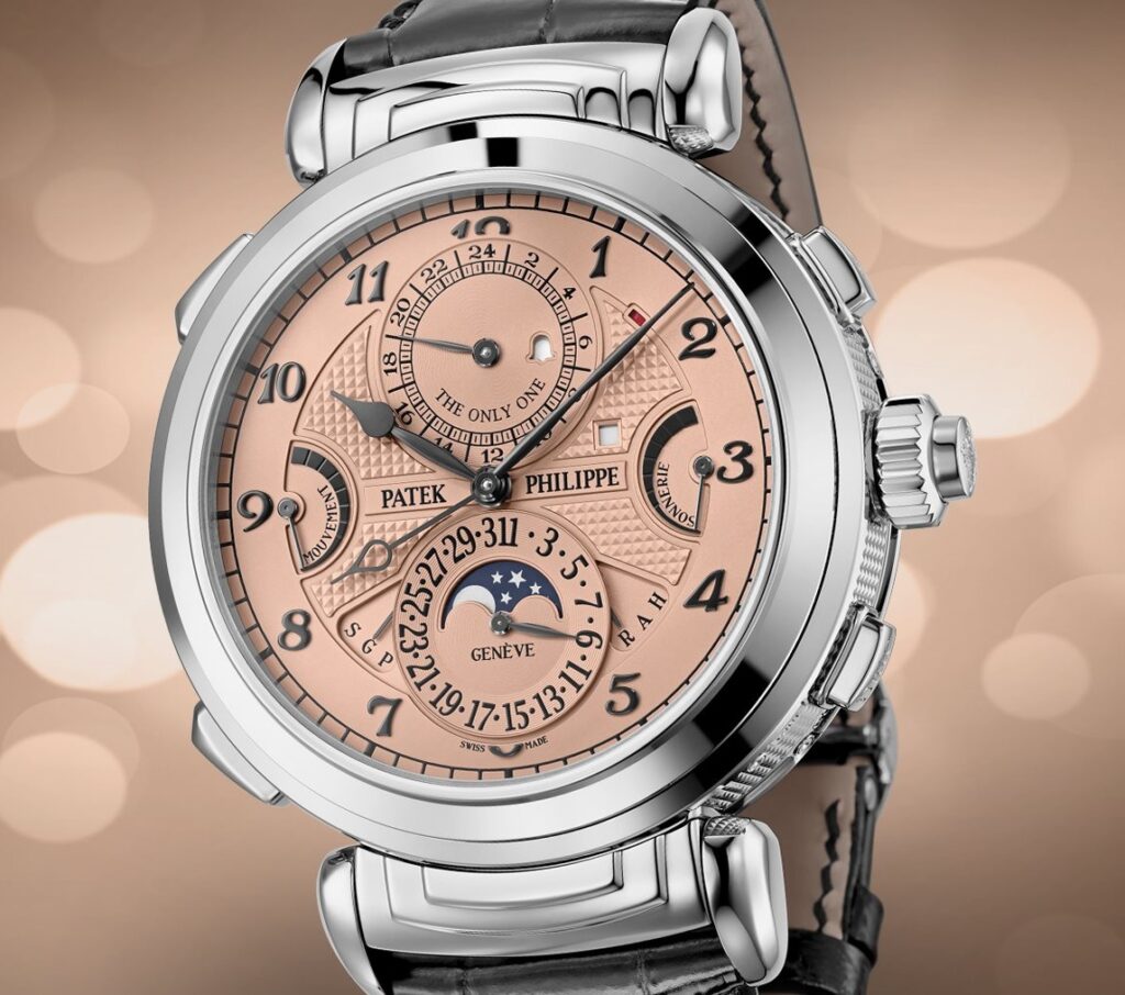 Most Expensive Watch by Auction Price: Steel Grandmaster Chime
