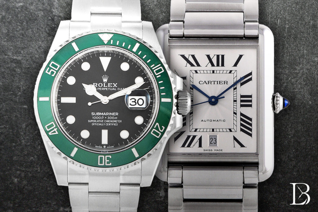 Rolex and Cartier are the leaders of the top 10 luxury watch brands