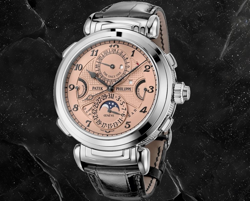 This salmon dial watch is among the most expensive in the world