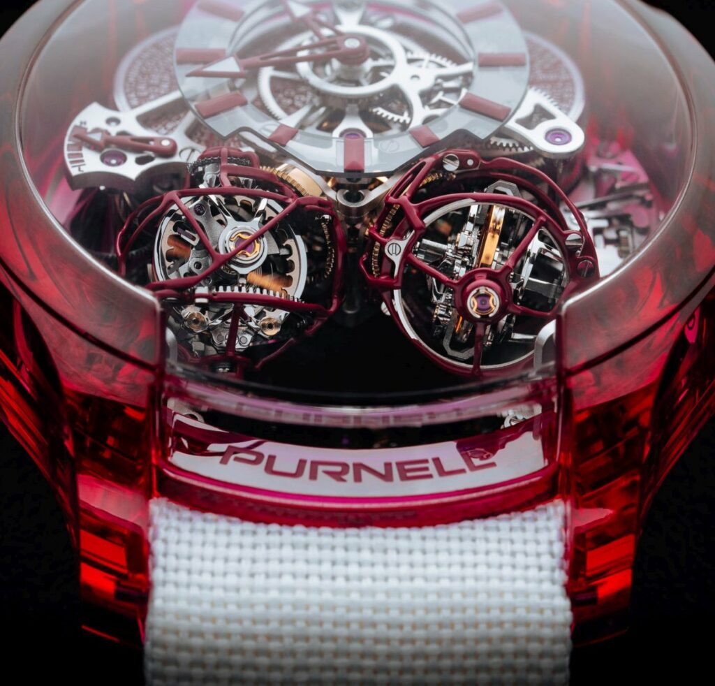 Most expensive watch from Purnell: Hancock Red