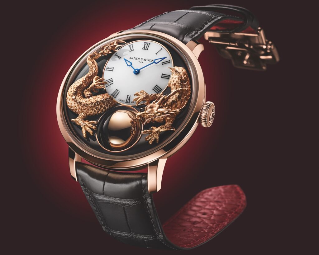 Arnold & Son Luna Magna Red Gold Year of the Dragon