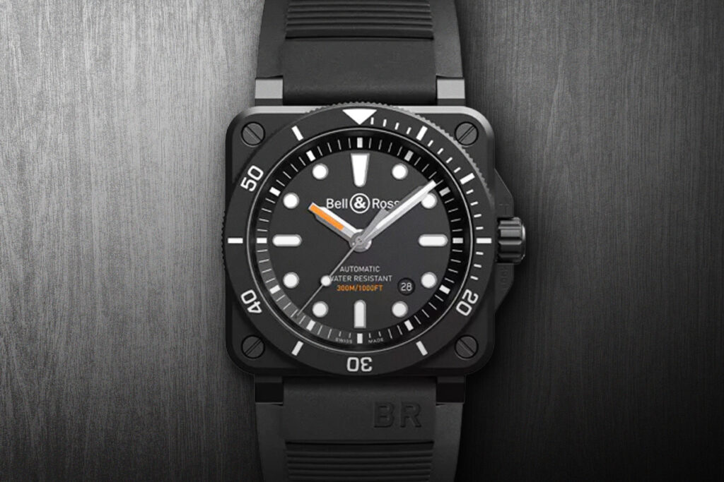 BR 03-92: The best dive watch with a square case